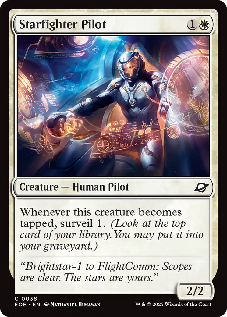 Magic: The Gathering - Starfighter Pilot - Edge of Eternities