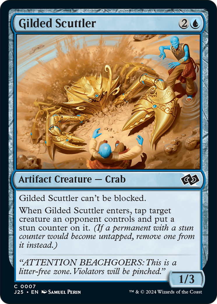 Magic: The Gathering - Gilded Scuttler - Foundations Jumpstart