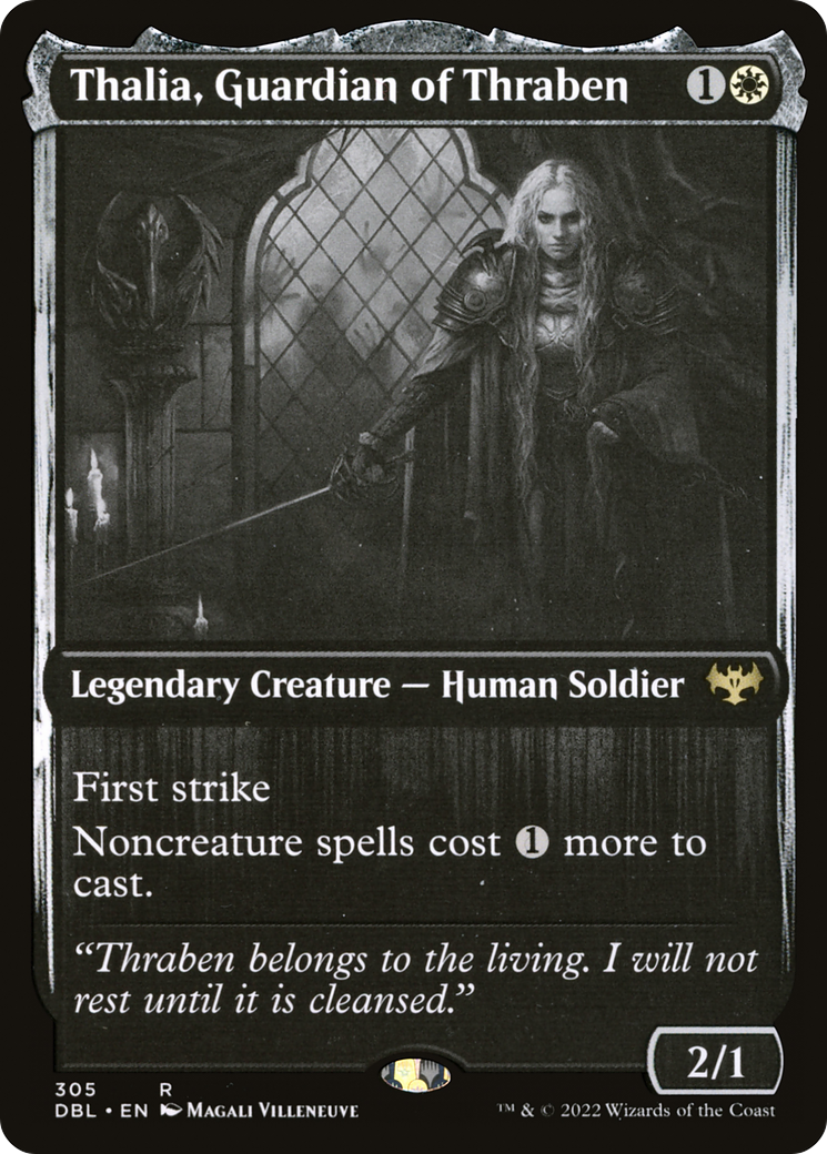 Magic: The Gathering - Thalia, Guardian of Thraben - Innistrad: Double Feature