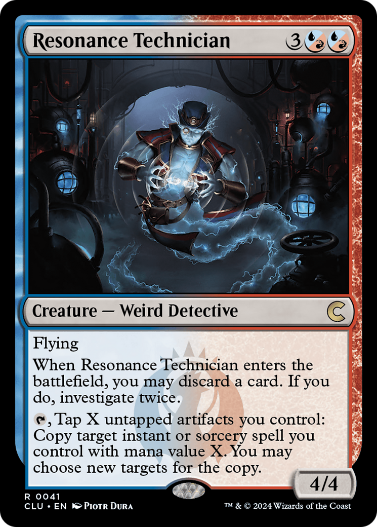 Magic: The Gathering - Resonance Technician - Ravnica: Clue Edition