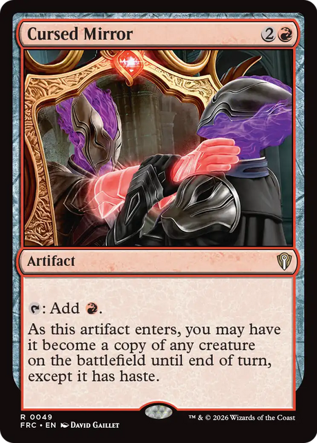 Magic: The Gathering - Cursed Mirror - Reality Fracture Commander
