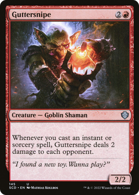 Magic: The Gathering - Guttersnipe - Starter Commander Decks