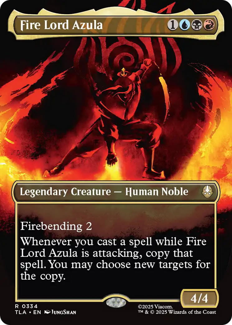 Magic: The Gathering - Fire Lord Azula Foil - Avatar: The Last Airbender