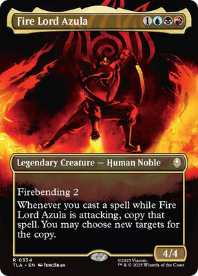 Magic: The Gathering - Fire Lord Azula Foil - Avatar: The Last Airbender
