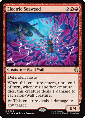 Magic: The Gathering - Electric Seaweed - Teenage Mutant Ninja Turtles Eternal