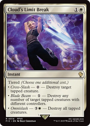 Magic: The Gathering - Cloud's Limit Break - Final Fantasy Commander