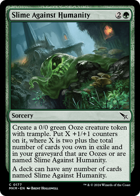 Magic: The Gathering - Slime Against Humanity Foil - Murders at Karlov Manor