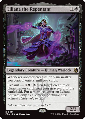 Magic: The Gathering - Liliana the Repentant - Reality Fracture