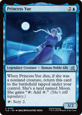 Magic: The Gathering - Princess Yue - Avatar: The Last Airbender Eternal