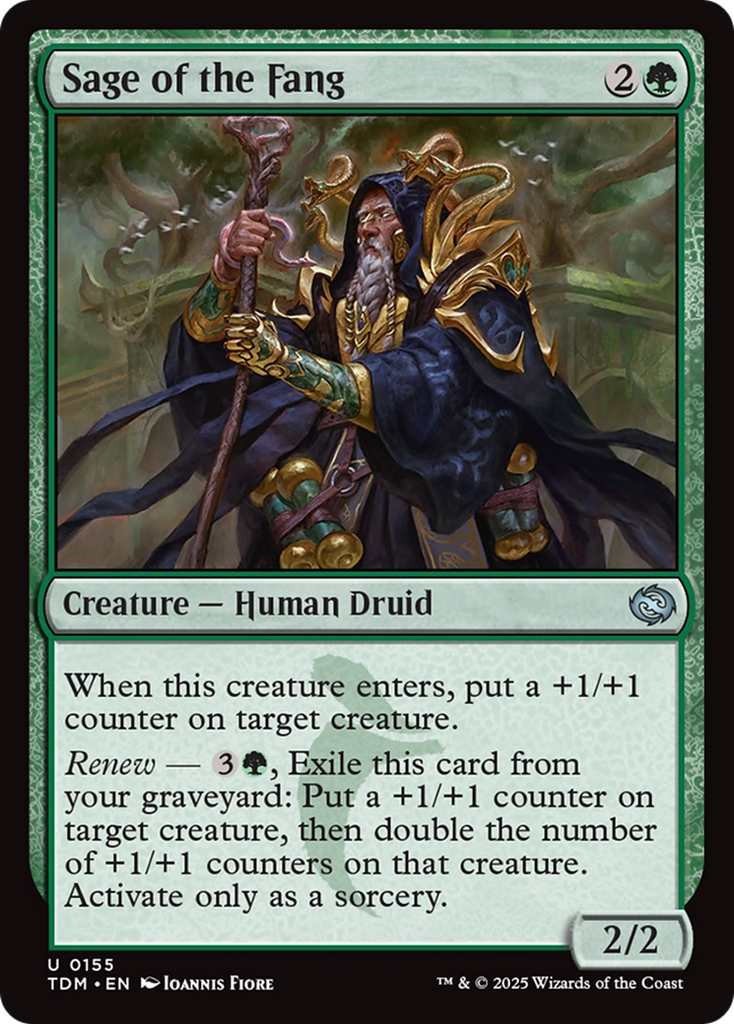 Magic: The Gathering - Sage of the Fang - Tarkir: Dragonstorm