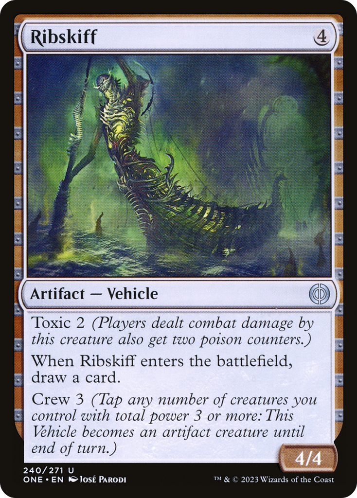 Magic: The Gathering - Ribskiff Foil - Phyrexia: All Will Be One