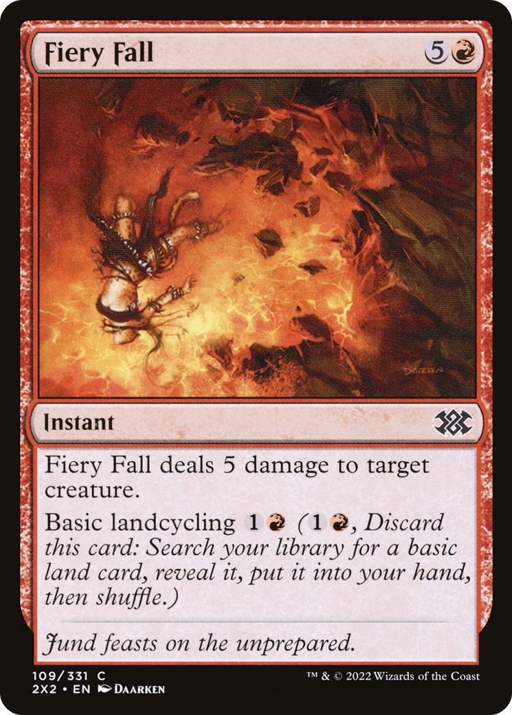 Magic: The Gathering - Fiery Fall - Double Masters 2022