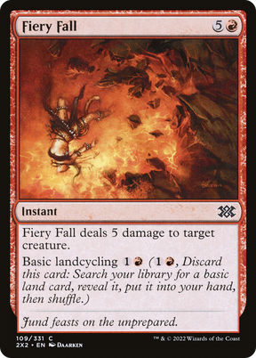 Magic: The Gathering - Fiery Fall Foil - Double Masters 2022