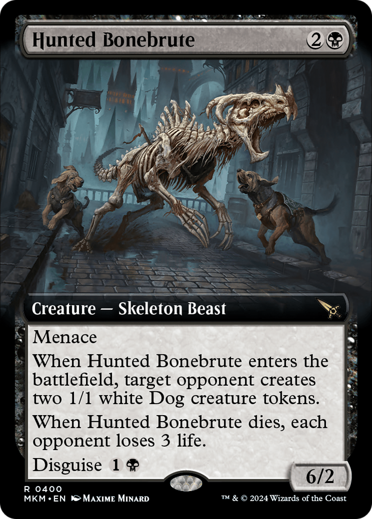 Magic: The Gathering - Hunted Bonebrute - Murders at Karlov Manor