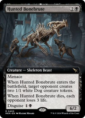 Magic: The Gathering - Hunted Bonebrute - Murders at Karlov Manor