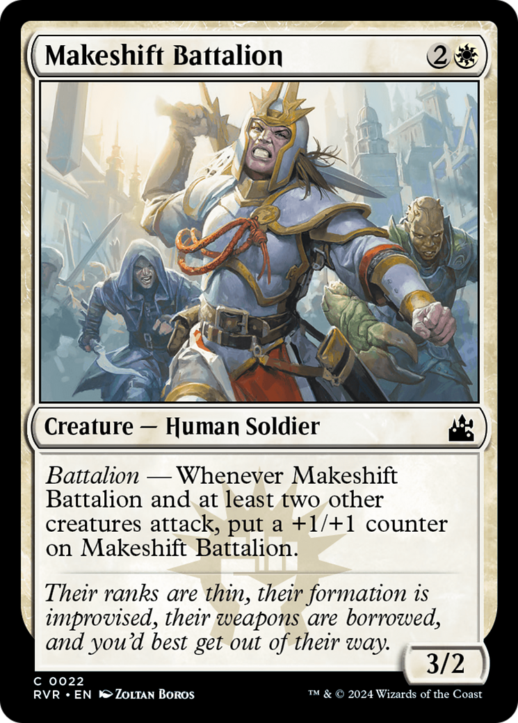 Magic: The Gathering - Makeshift Battalion - Ravnica Remastered