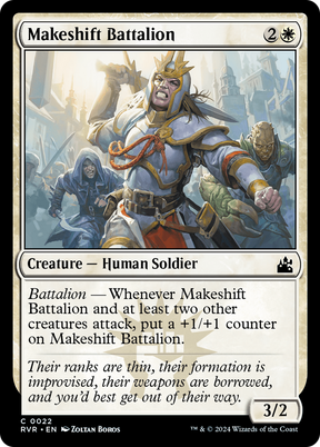 Magic: The Gathering - Makeshift Battalion - Ravnica Remastered