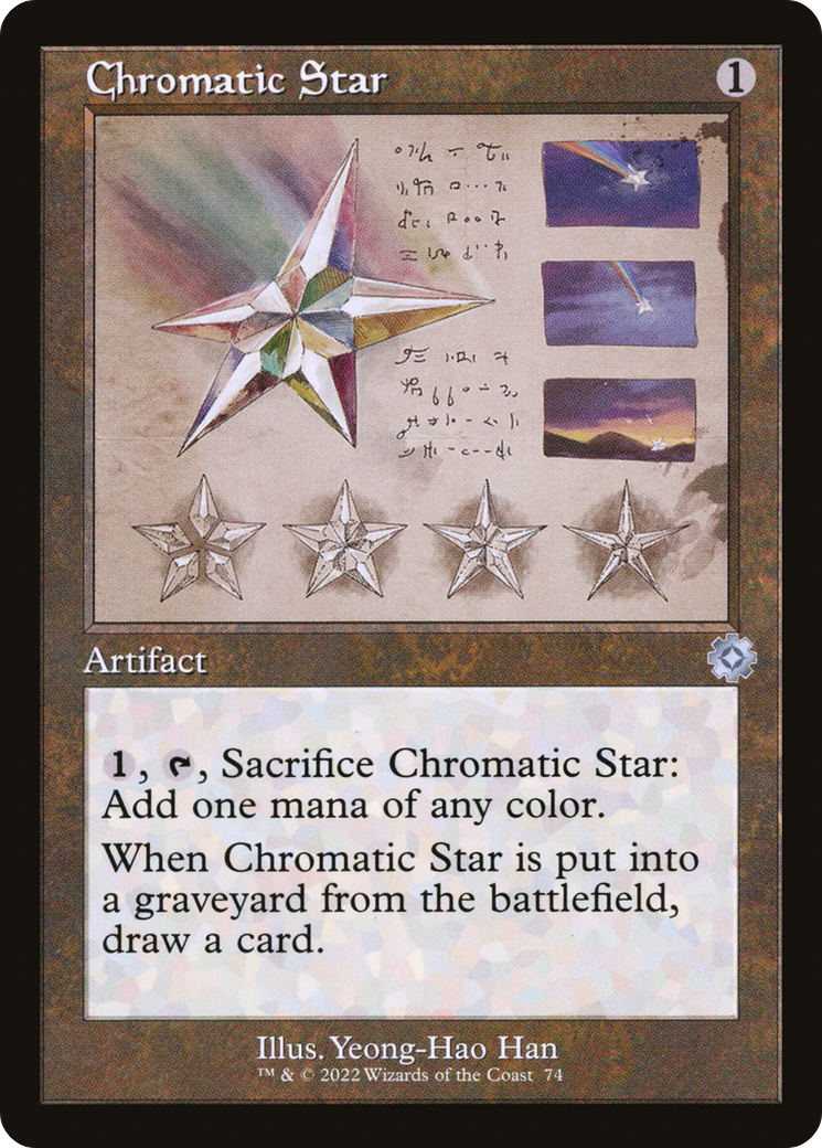 Magic: The Gathering - Chromatic Star - The Brothers' War Retro Artifacts