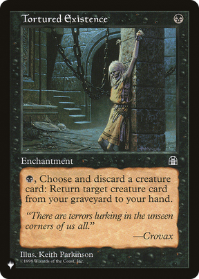 Magic: The Gathering - Tortured Existence - The List