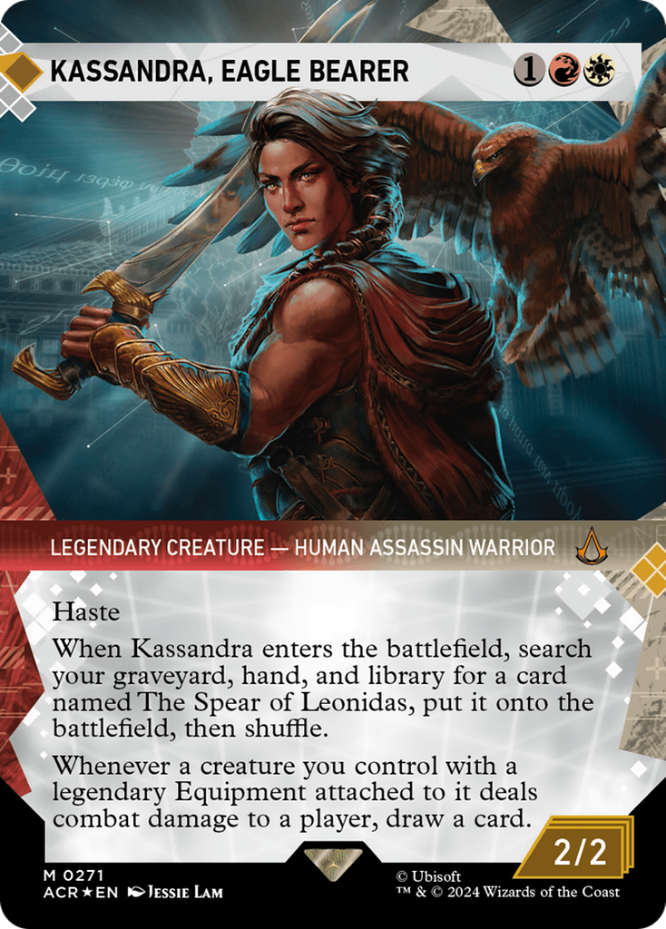 Magic: The Gathering - Kassandra, Eagle Bearer Foil - Assassin's Creed