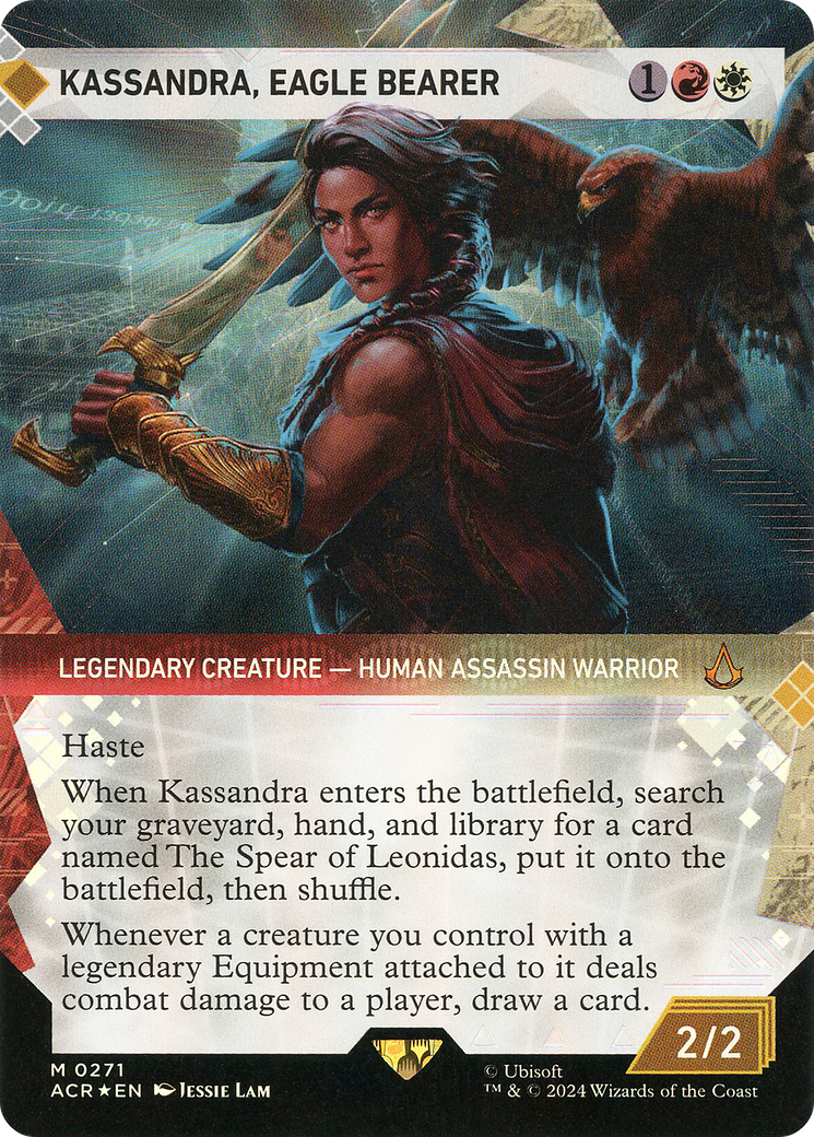Magic: The Gathering - Kassandra, Eagle Bearer Foil - Assassin's Creed