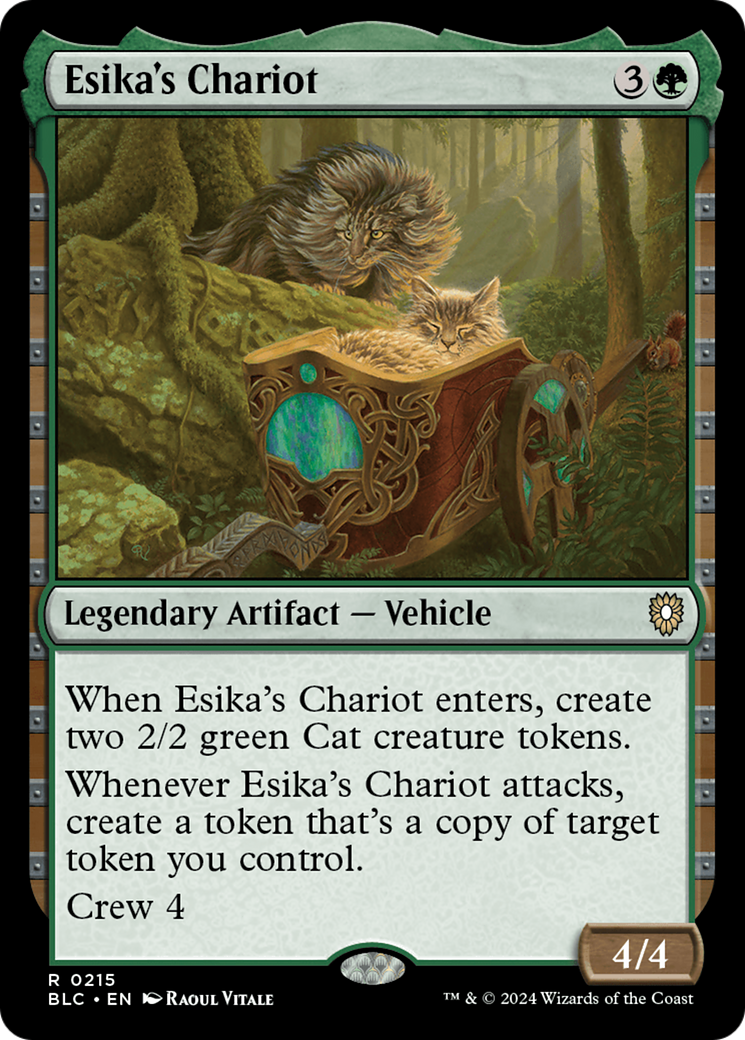 Magic: The Gathering - Esika's Chariot - Bloomburrow Commander