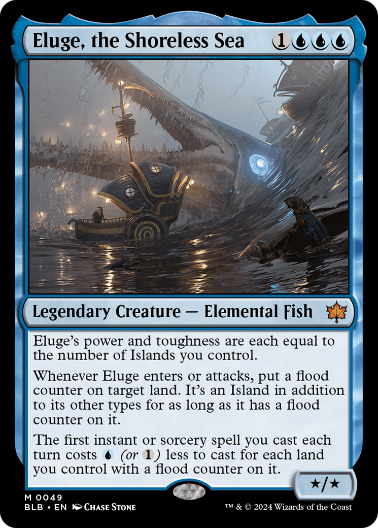 Magic: The Gathering - Eluge, the Shoreless Sea Foil - Bloomburrow