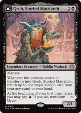 Magic: The Gathering - Grub, Storied Matriarch // Grub, Notorious Auntie Foil - Lorwyn Eclipsed