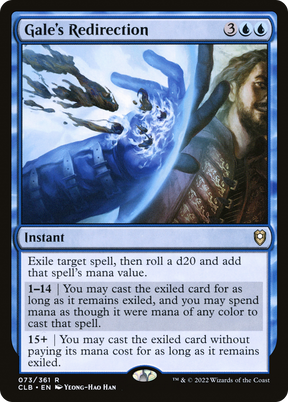 Magic: The Gathering - Gale's Redirection - Commander Legends: Battle for Baldur's Gate