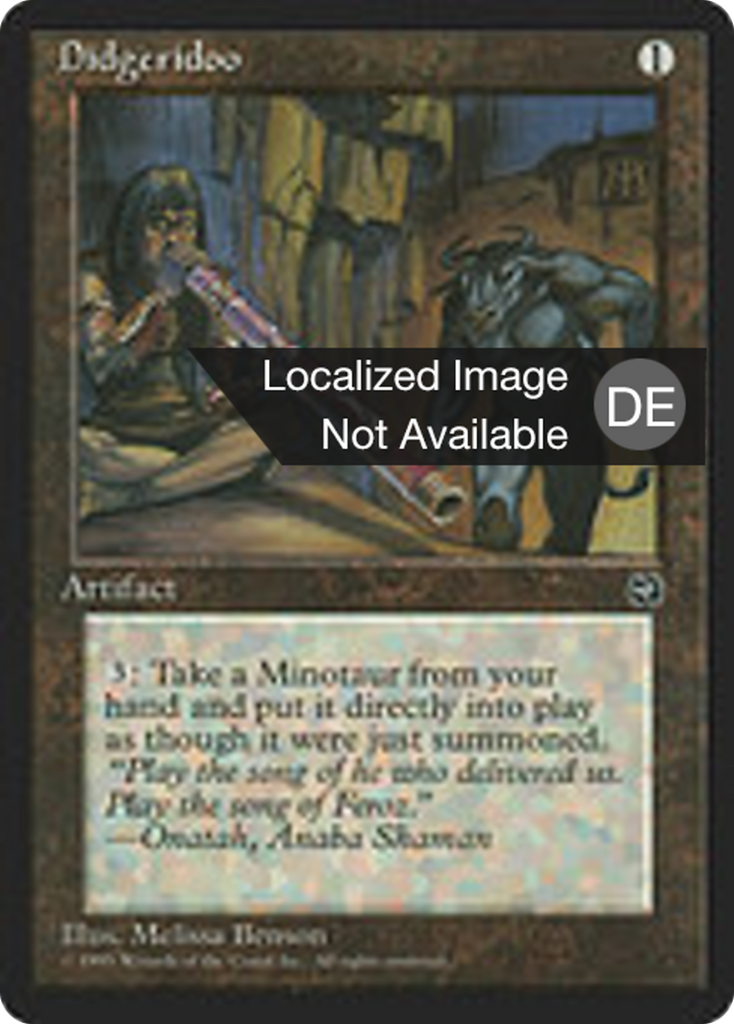 Magic: The Gathering - Didgeridoo - Homelands