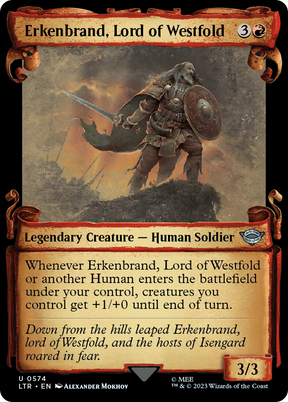 Magic: The Gathering - Erkenbrand, Lord of Westfold - The Lord of the Rings: Tales of Middle-earth