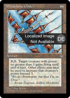 Magic: The Gathering - Walknochengleiter - Ice Age