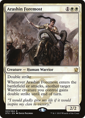 Magic: The Gathering - Arashin Foremost Foil - Dragons of Tarkir