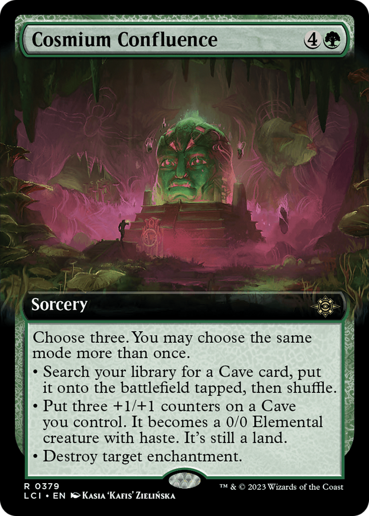 Magic: The Gathering - Cosmium Confluence Foil - The Lost Caverns of Ixalan