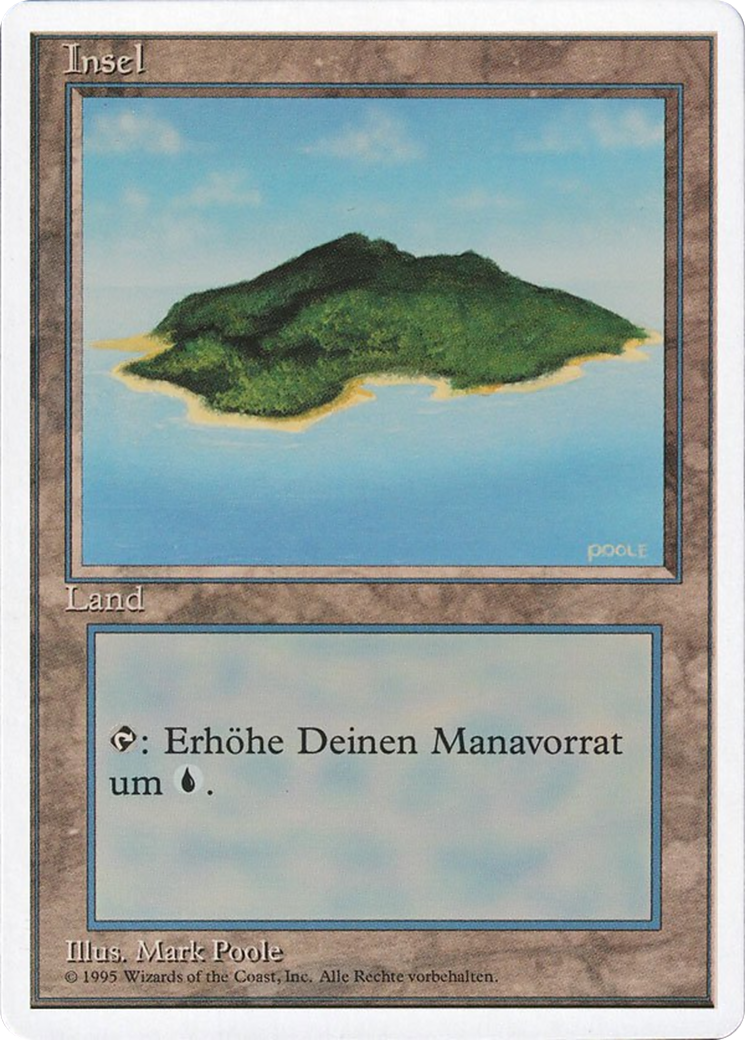 Magic: The Gathering - Insel - Fourth Edition