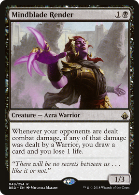 Magic: The Gathering - Mindblade Render Foil - Battlebond