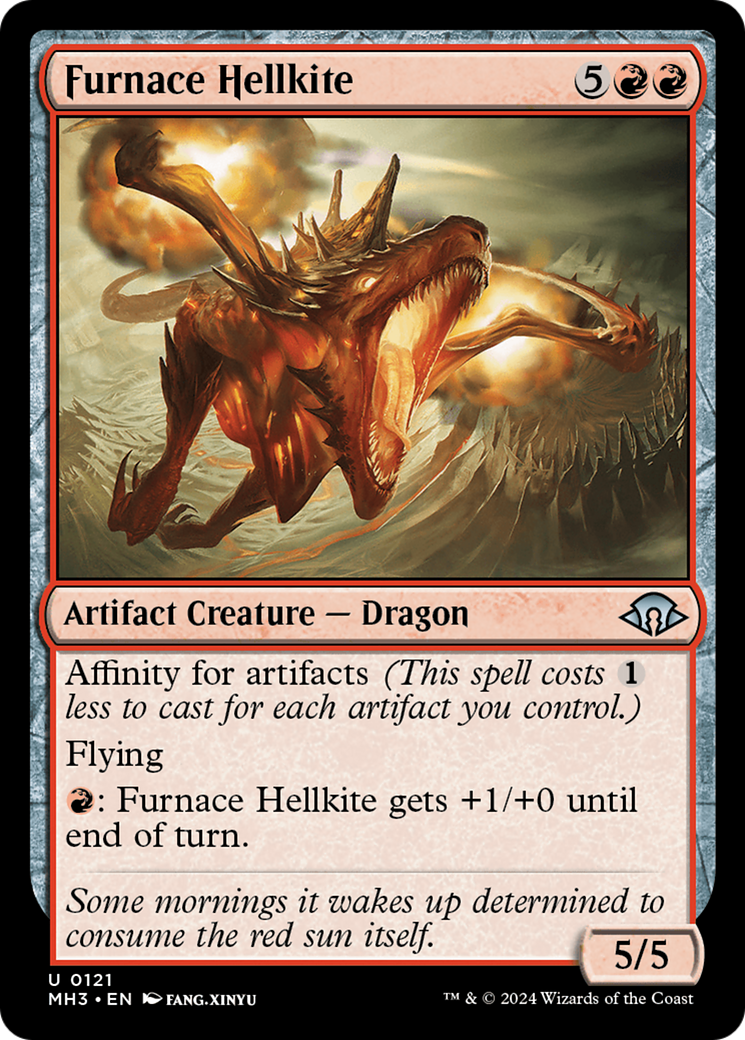 Magic: The Gathering - Furnace Hellkite Foil - Modern Horizons 3