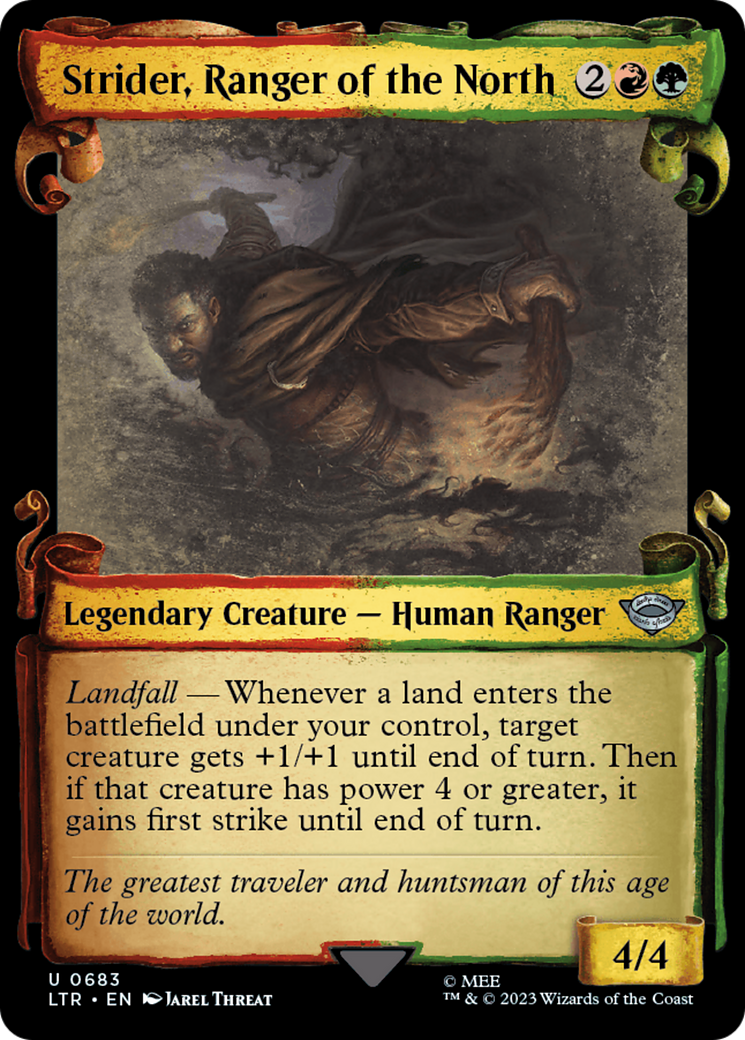 Magic: The Gathering - Strider, Ranger of the North - The Lord of the Rings: Tales of Middle-earth