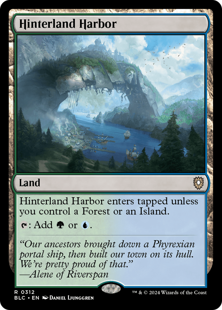 Magic: The Gathering - Hinterland Harbor - Bloomburrow Commander