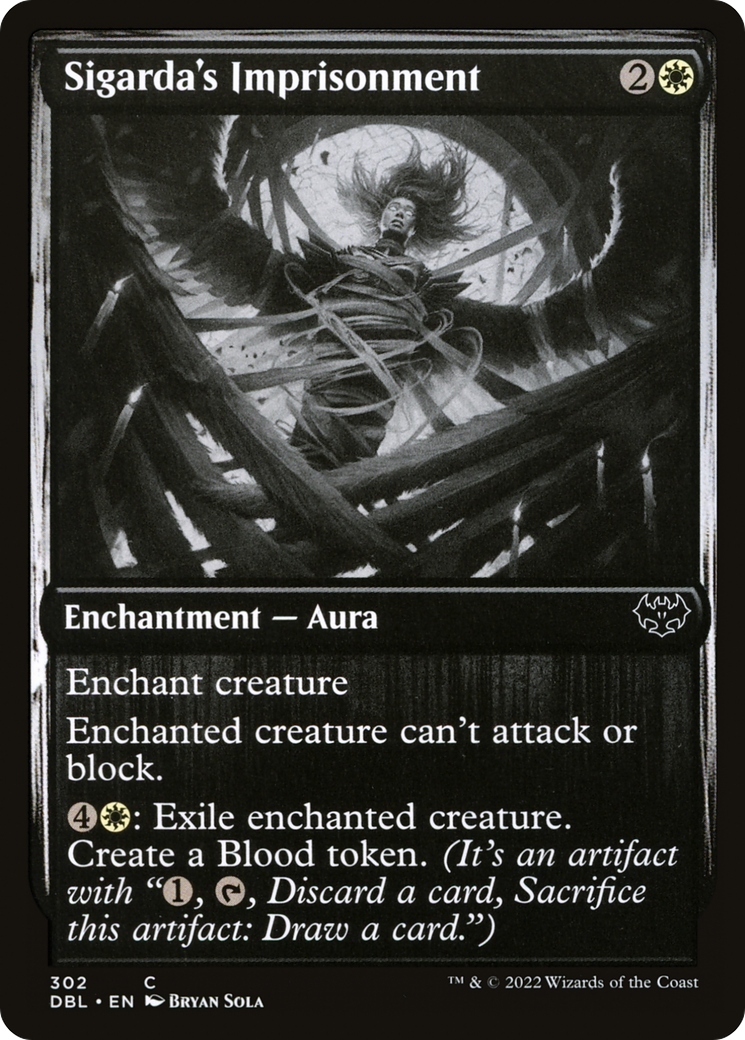 Magic: The Gathering - Sigarda's Imprisonment Foil - Innistrad: Double Feature