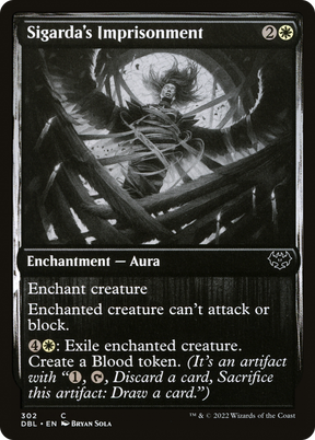 Magic: The Gathering - Sigarda's Imprisonment Foil - Innistrad: Double Feature