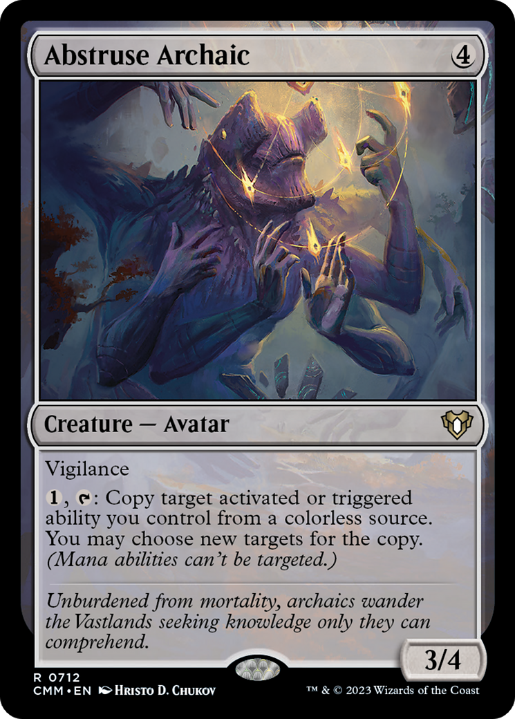 Magic: The Gathering - Abstruse Archaic - Commander Masters