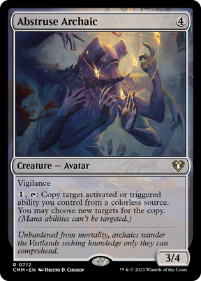 Magic: The Gathering - Abstruse Archaic - Commander Masters