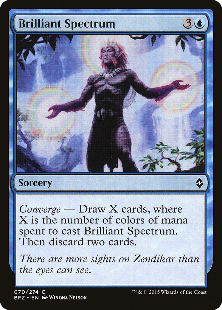 Magic: The Gathering - Brilliant Spectrum Foil - Battle for Zendikar