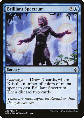 Magic: The Gathering - Brilliant Spectrum Foil - Battle for Zendikar