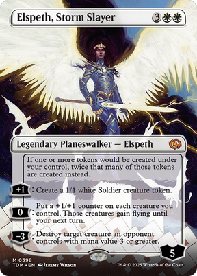 Magic: The Gathering - Elspeth, Storm Slayer - Tarkir: Dragonstorm