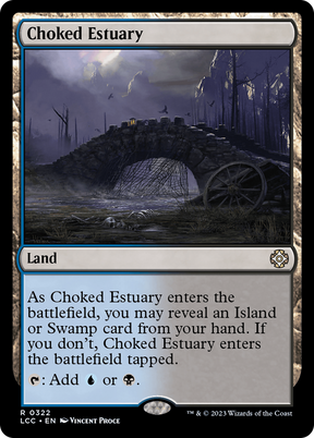Magic: The Gathering - Choked Estuary - The Lost Caverns of Ixalan Commander