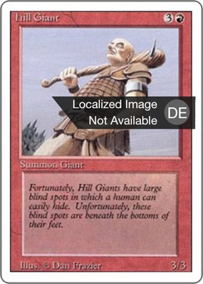 Magic: The Gathering - Hügelriese - Revised Edition
