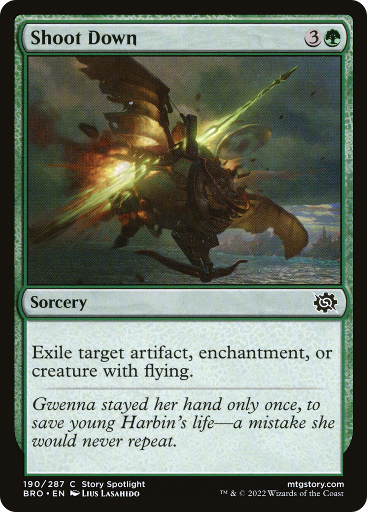 Magic: The Gathering - Shoot Down Foil - The Brothers' War