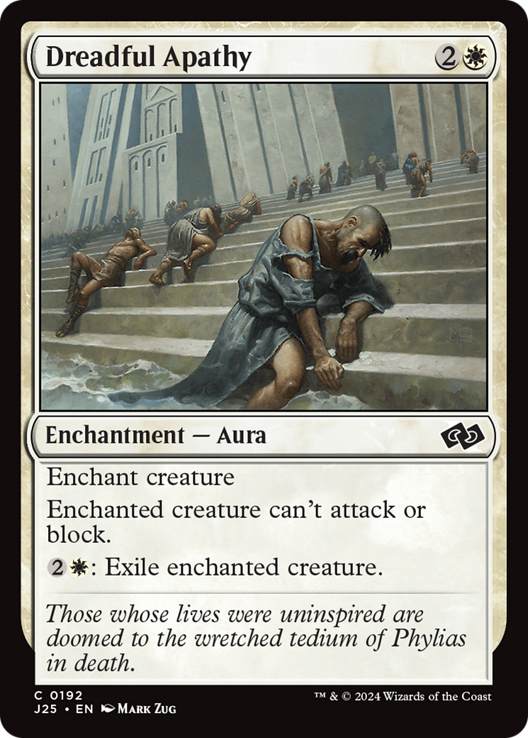 Magic: The Gathering - Dreadful Apathy - Foundations Jumpstart